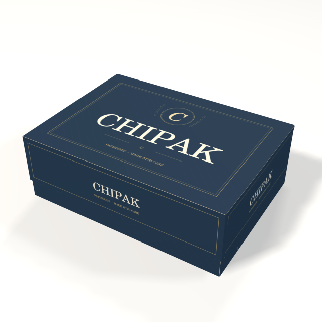 جعبه شیرینی سرهمی با چاپ اختصاصی